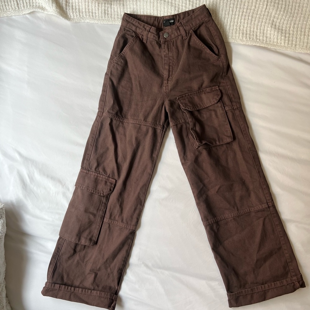 Brown Cargo Pants